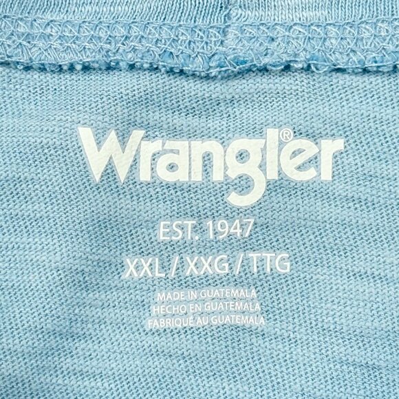 Wrangler Men's Pullover Blue Lightweight Hoodie Size 2XL Regular Fit NWT - Picture 7 of 11